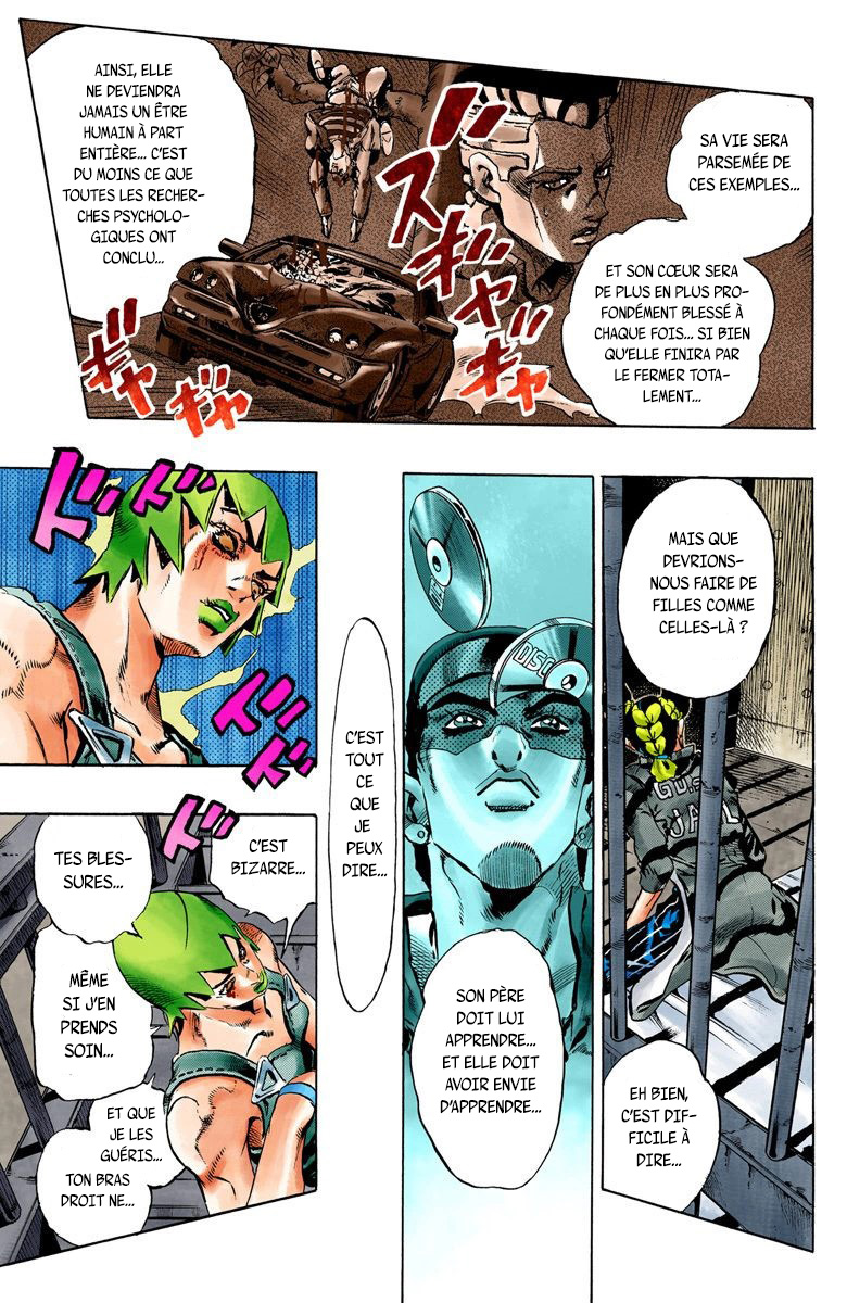 Read JoJo's Bizarre Adventure Part 6 Stone Ocean Official Colored FR Manga Online