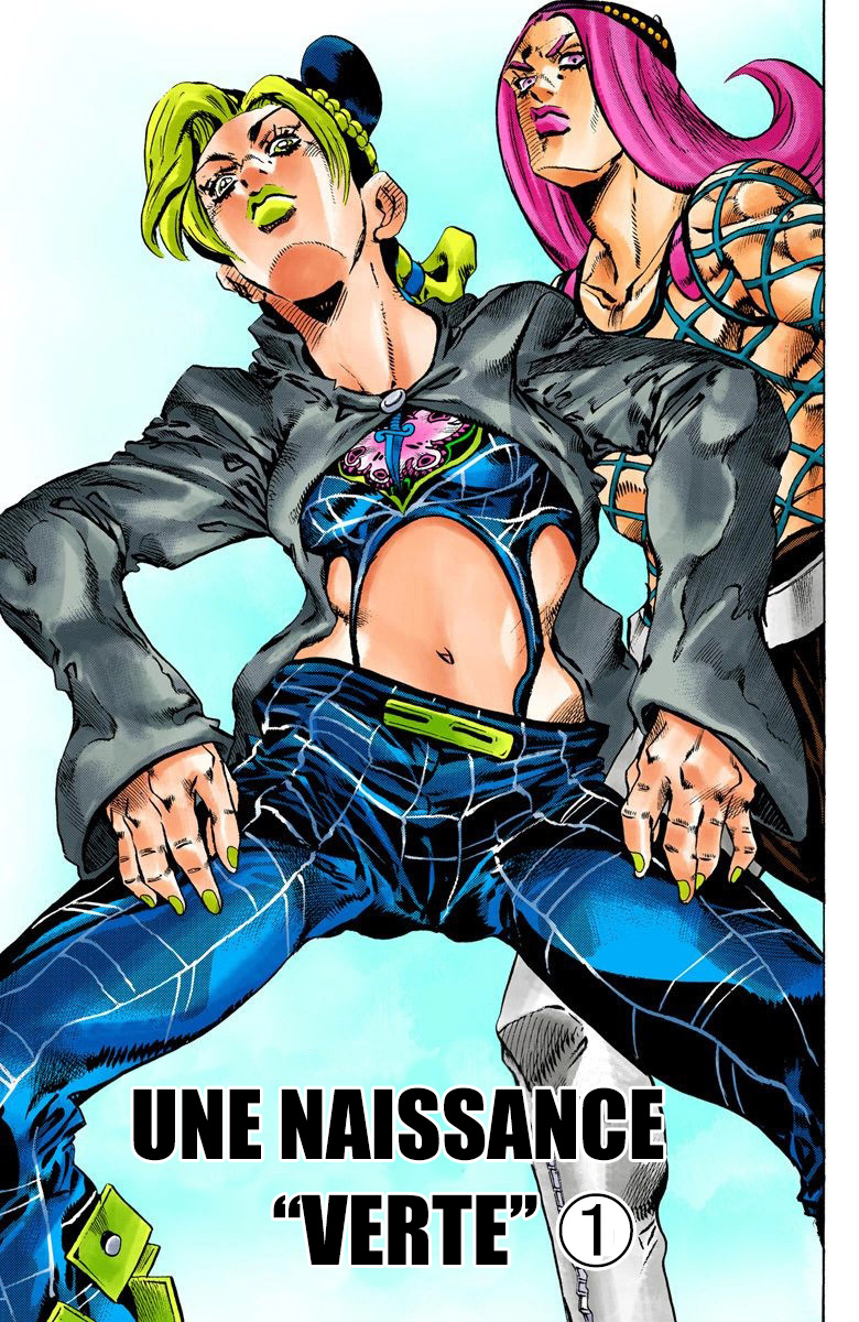 Read JoJo's Bizarre Adventure Part 6 Stone Ocean Official Colored FR Manga Online