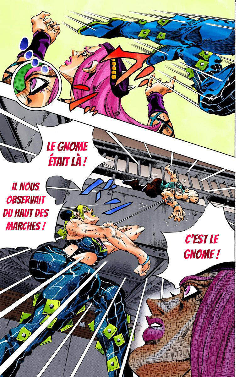 Read JoJo's Bizarre Adventure Part 6 Stone Ocean Official Colored FR Manga Online