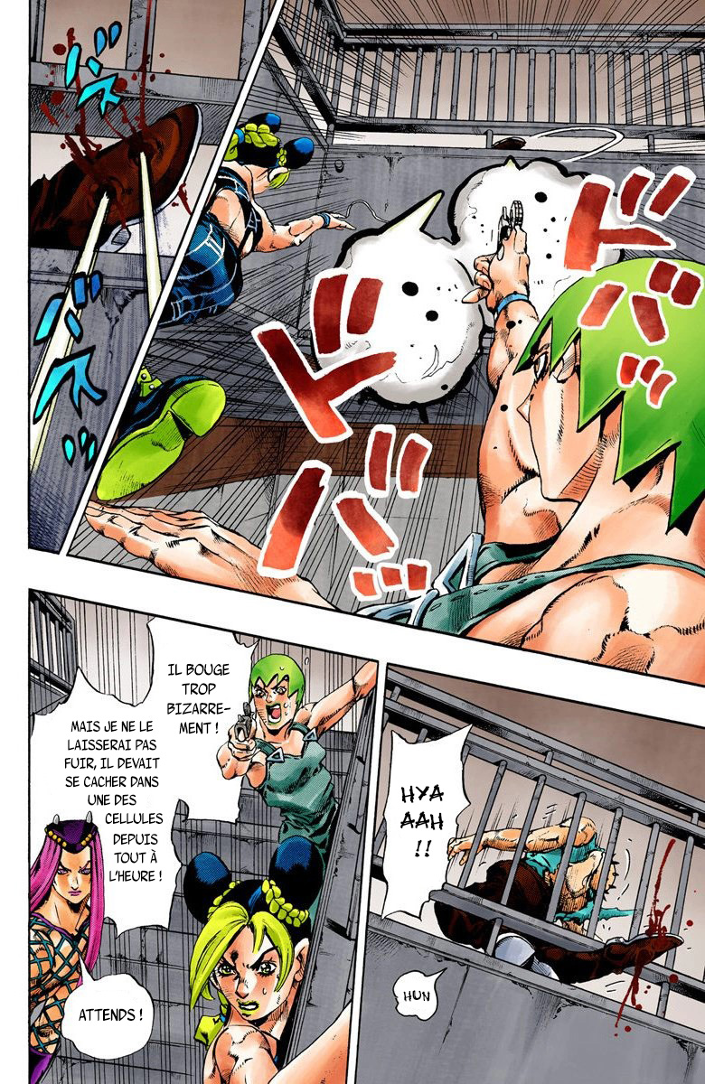 Read JoJo's Bizarre Adventure Part 6 Stone Ocean Official Colored FR Manga Online
