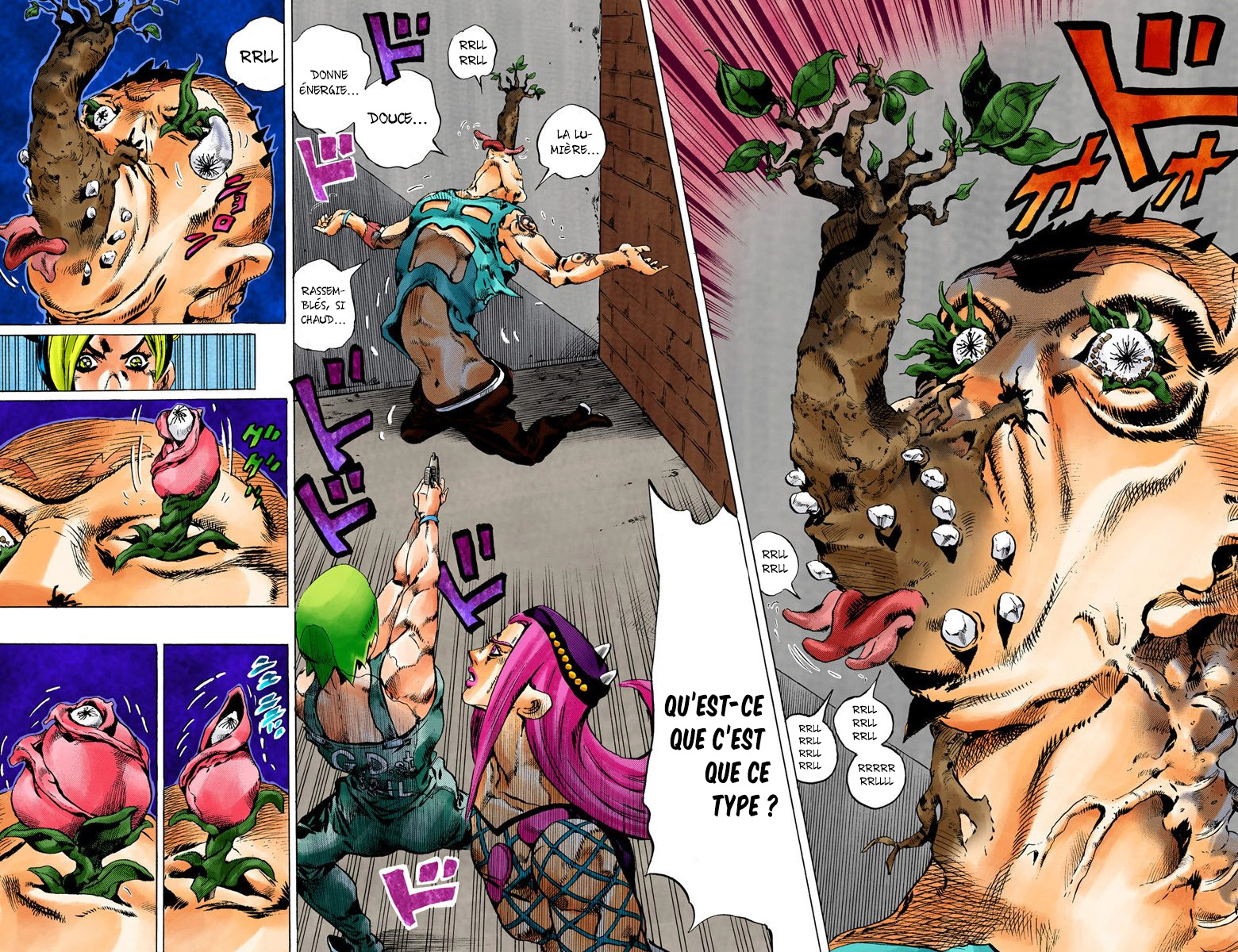 Read JoJo's Bizarre Adventure Part 6 Stone Ocean Official Colored FR Manga Online