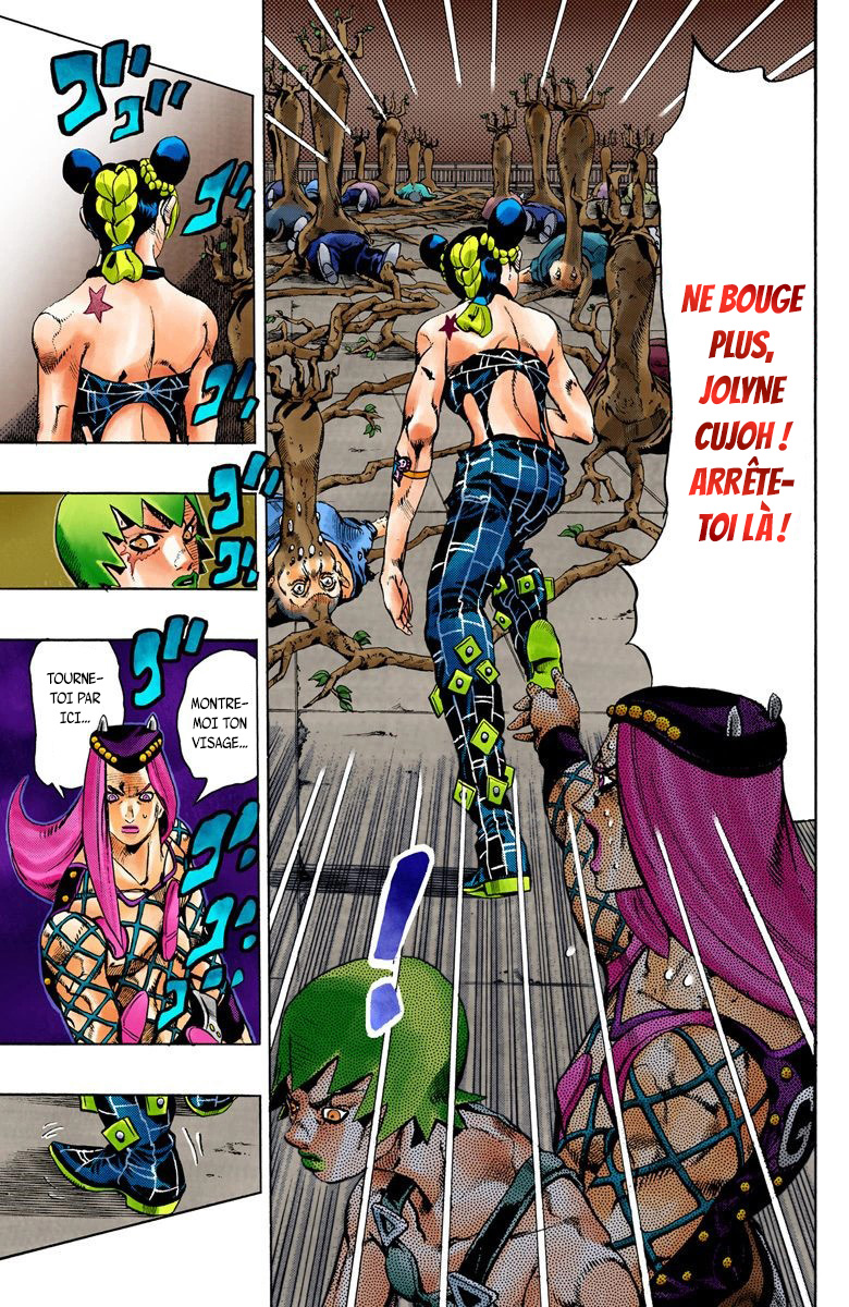 Read JoJo's Bizarre Adventure Part 6 Stone Ocean Official Colored FR Manga Online