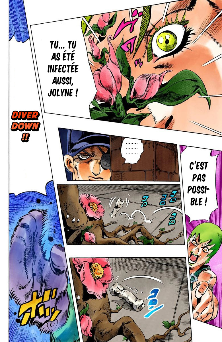 Read JoJo's Bizarre Adventure Part 6 Stone Ocean Official Colored FR Manga Online