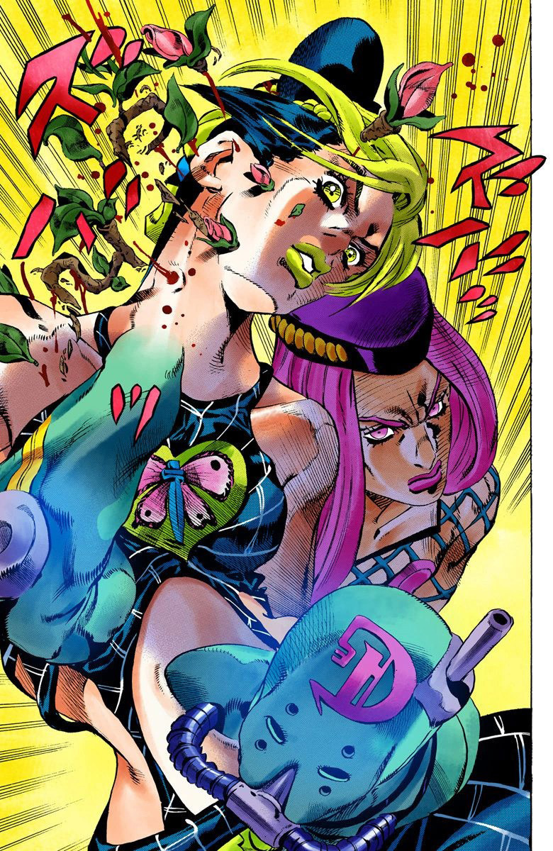Read JoJo's Bizarre Adventure Part 6 Stone Ocean Official Colored FR Manga Online