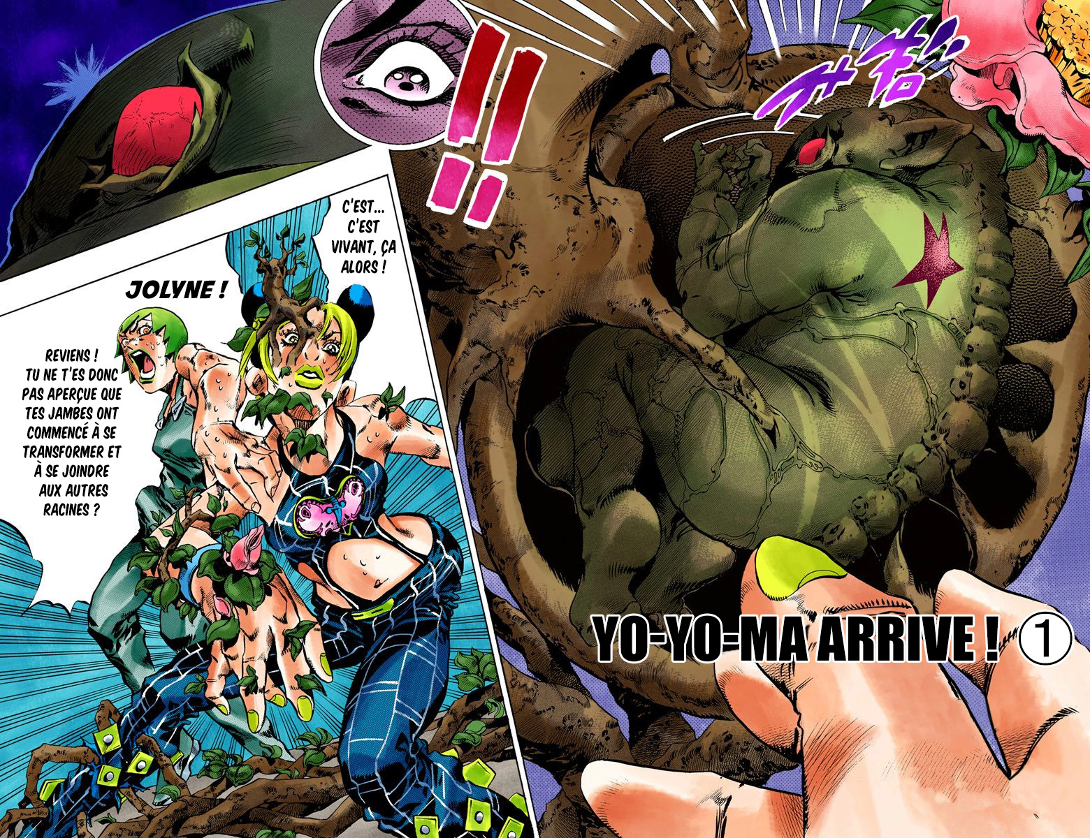 Read JoJo's Bizarre Adventure Part 6 Stone Ocean Official Colored FR Manga Online
