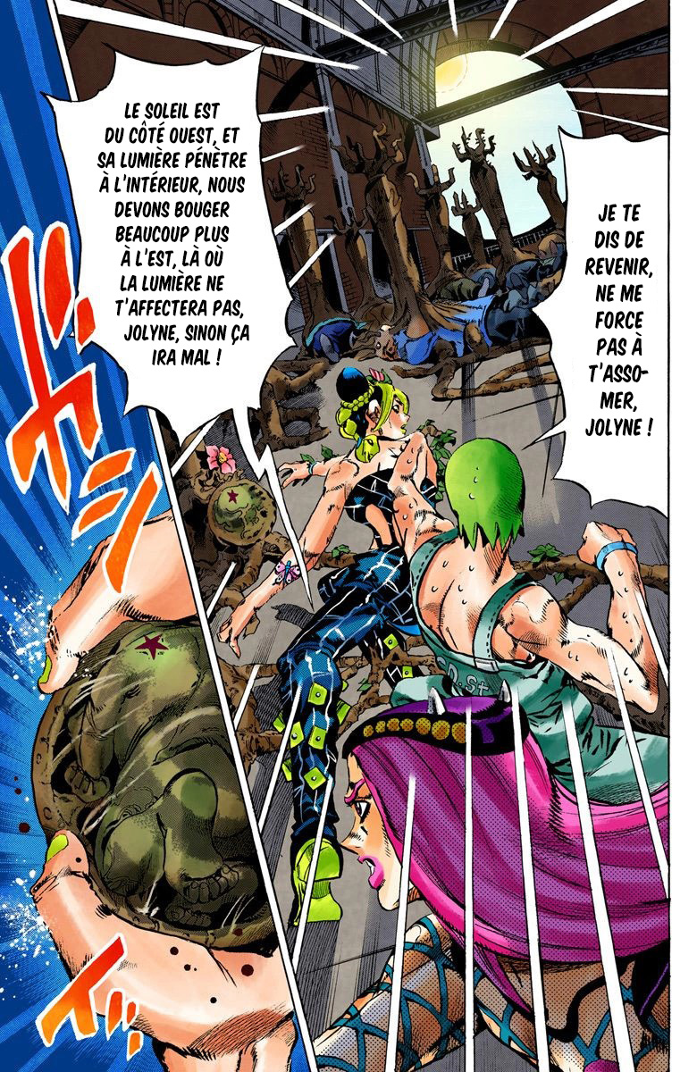Read JoJo's Bizarre Adventure Part 6 Stone Ocean Official Colored FR Manga Online