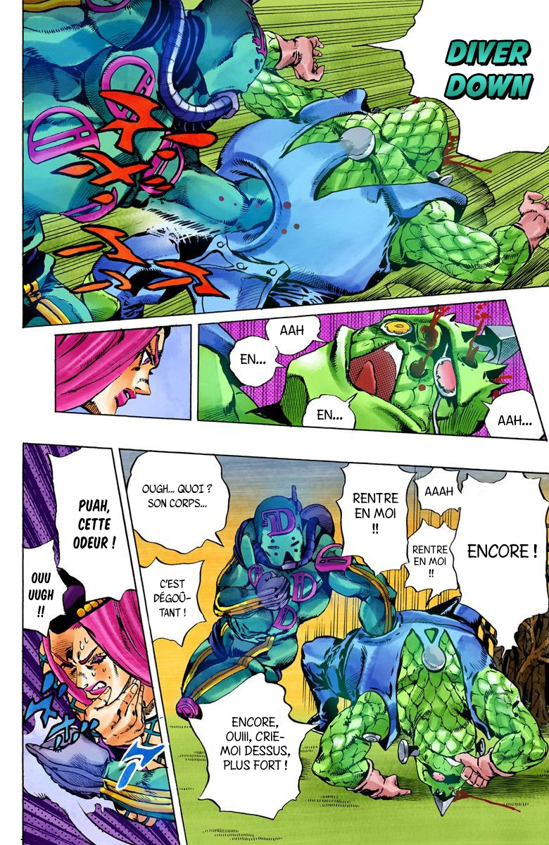 Read JoJo's Bizarre Adventure Part 6 Stone Ocean Official Colored FR Manga Online