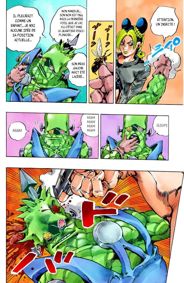 Read JoJo's Bizarre Adventure Part 6 Stone Ocean Official Colored FR Manga Online