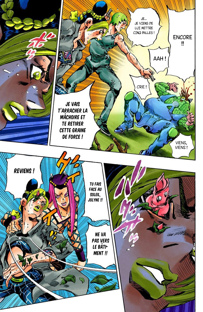 Read JoJo's Bizarre Adventure Part 6 Stone Ocean Official Colored FR Manga Online