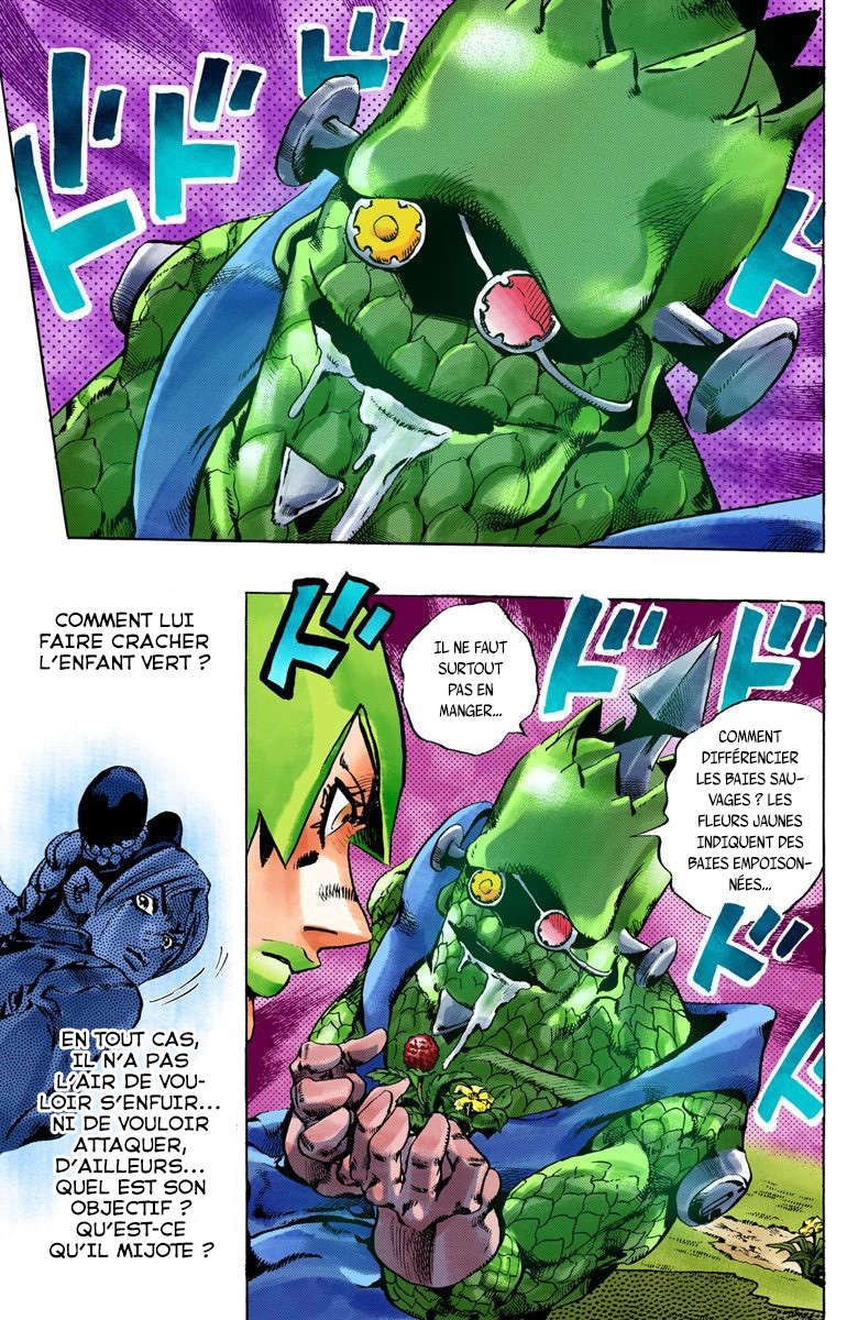Read JoJo's Bizarre Adventure Part 6 Stone Ocean Official Colored FR Manga Online