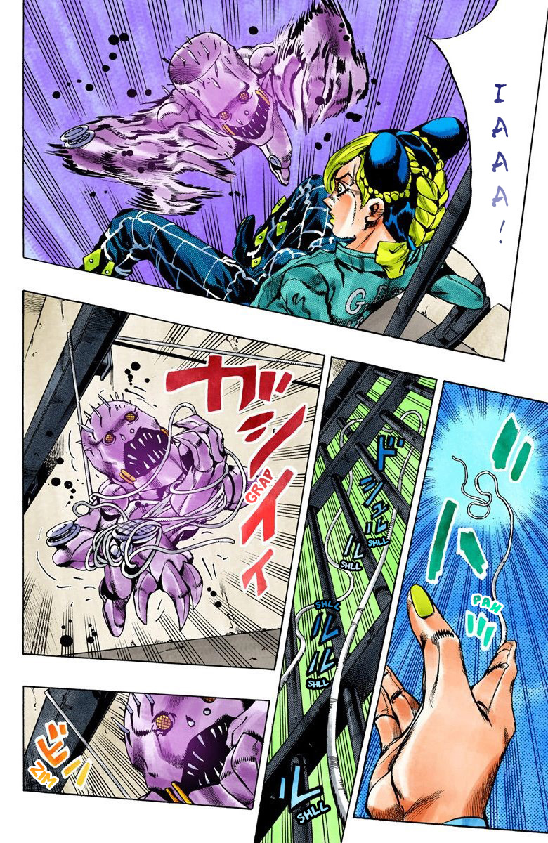 Read JoJo's Bizarre Adventure Part 6 Stone Ocean Official Colored FR Manga Online