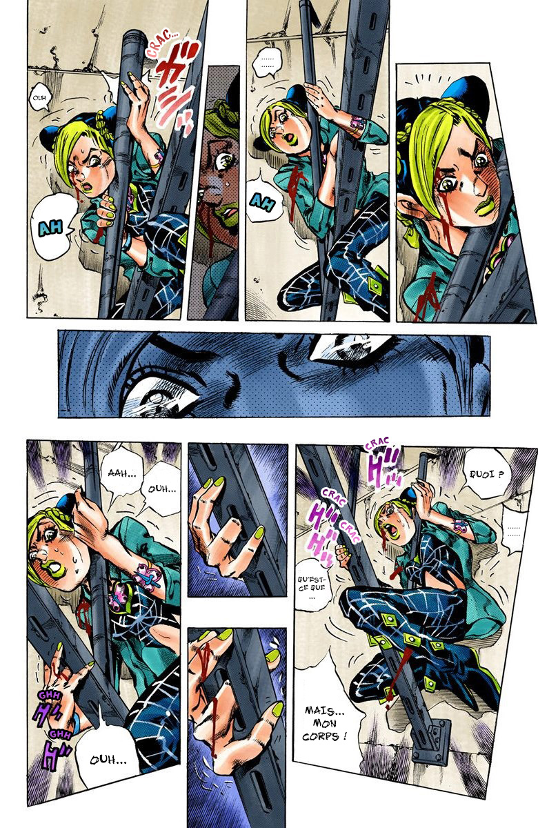 Read JoJo's Bizarre Adventure Part 6 Stone Ocean Official Colored FR Manga Online
