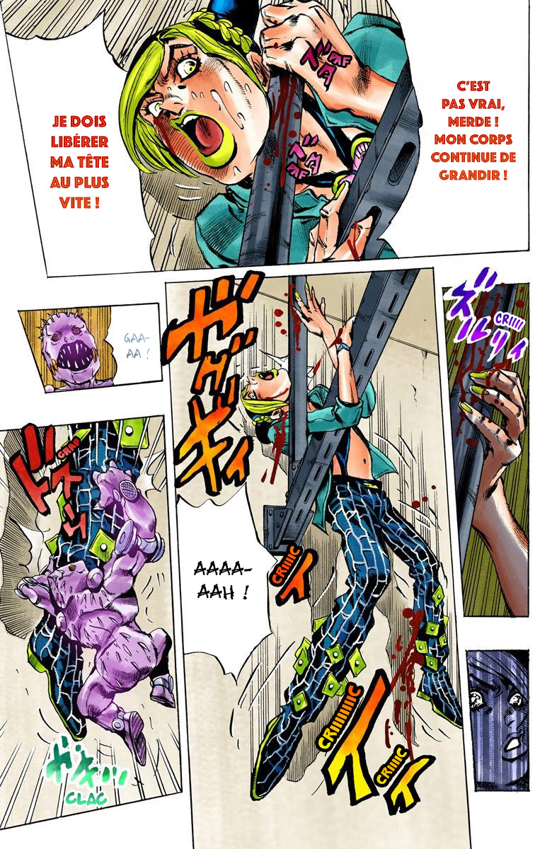 Read JoJo's Bizarre Adventure Part 6 Stone Ocean Official Colored FR Manga Online