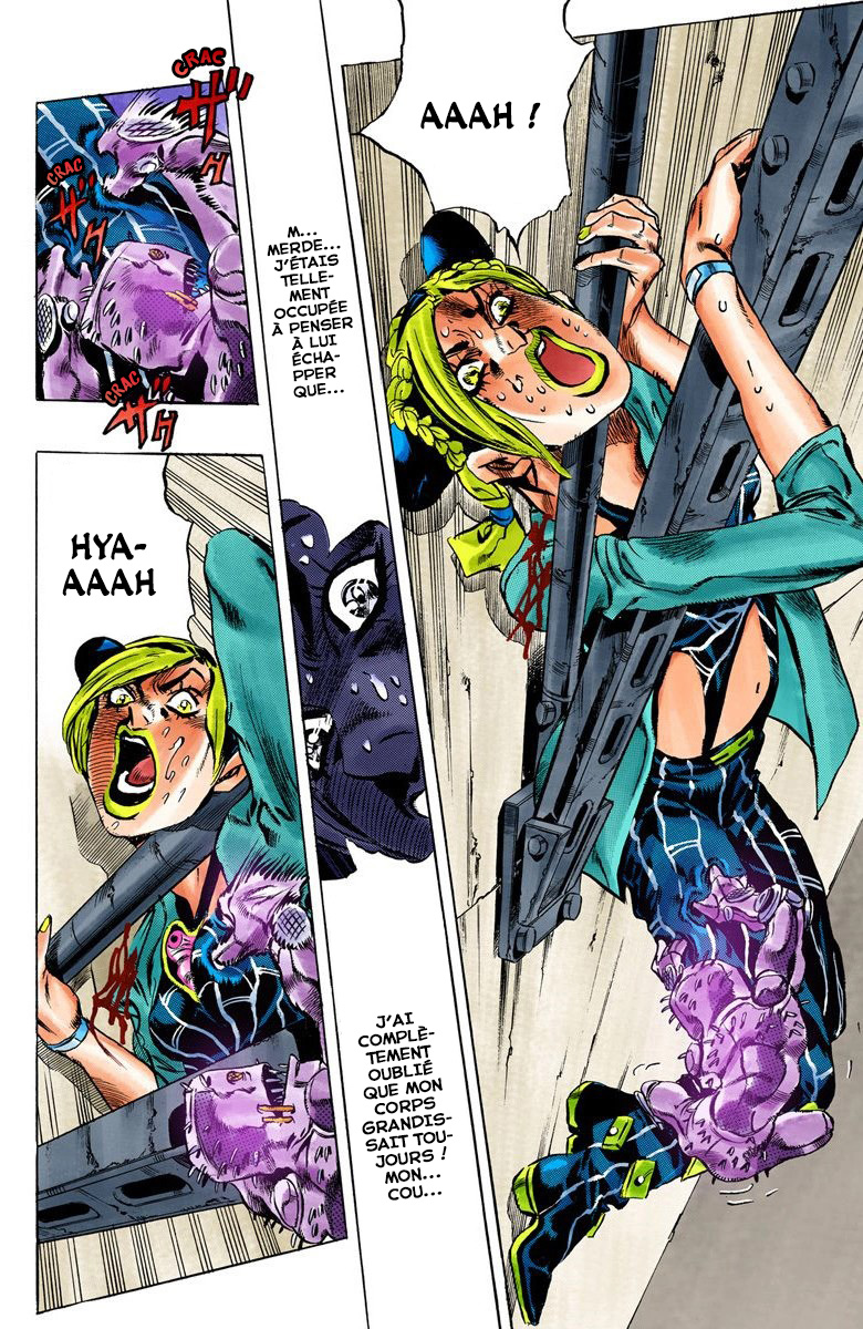 Read JoJo's Bizarre Adventure Part 6 Stone Ocean Official Colored FR Manga Online