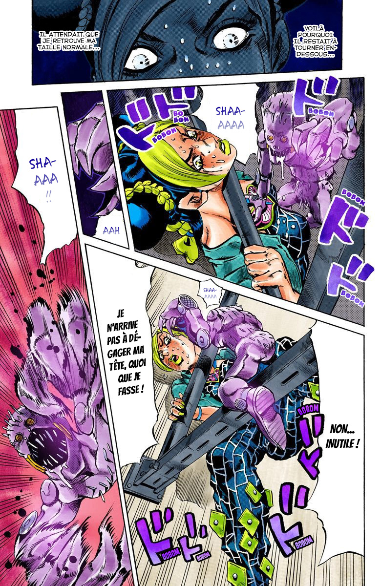 Read JoJo's Bizarre Adventure Part 6 Stone Ocean Official Colored FR Manga Online