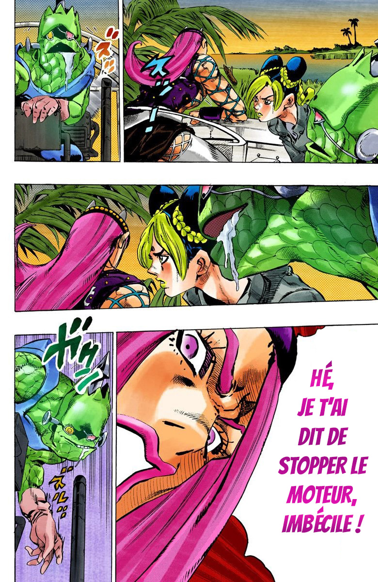 Read JoJo's Bizarre Adventure Part 6 Stone Ocean Official Colored FR Manga Online