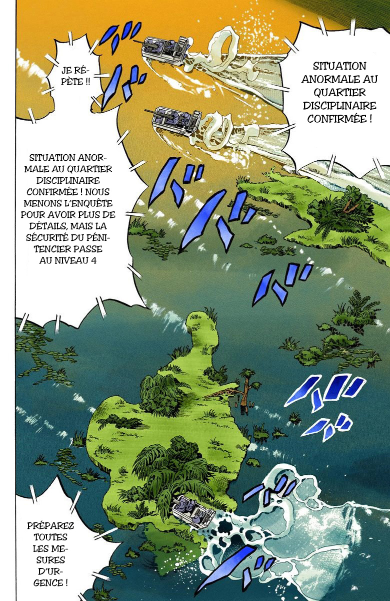 Read JoJo's Bizarre Adventure Part 6 Stone Ocean Official Colored FR Manga Online