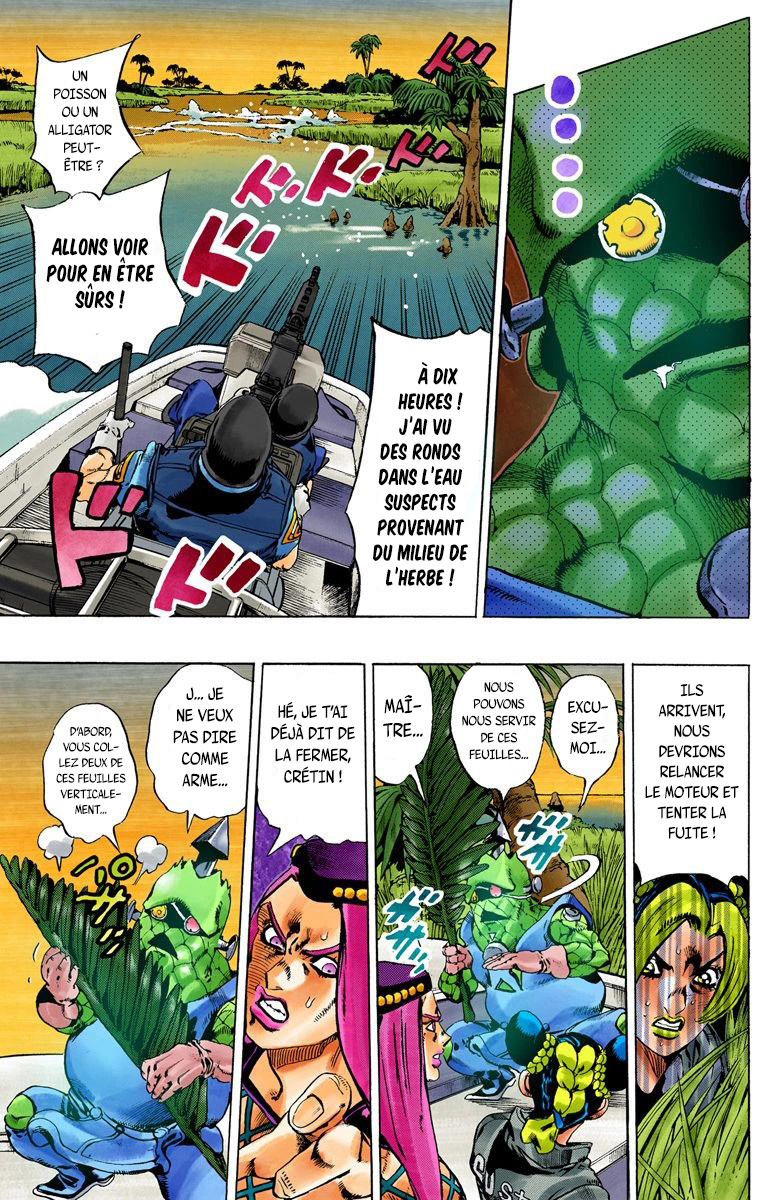 Read JoJo's Bizarre Adventure Part 6 Stone Ocean Official Colored FR Manga Online