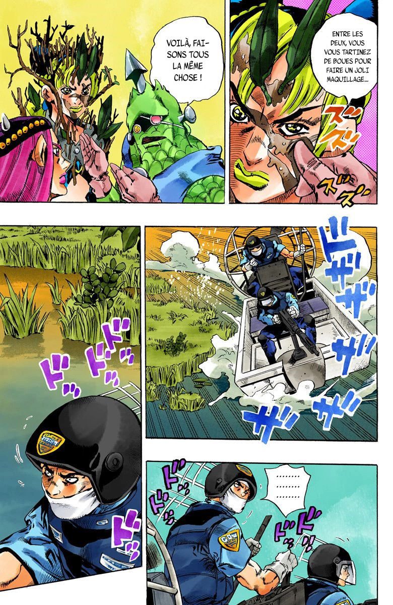 Read JoJo's Bizarre Adventure Part 6 Stone Ocean Official Colored FR Manga Online