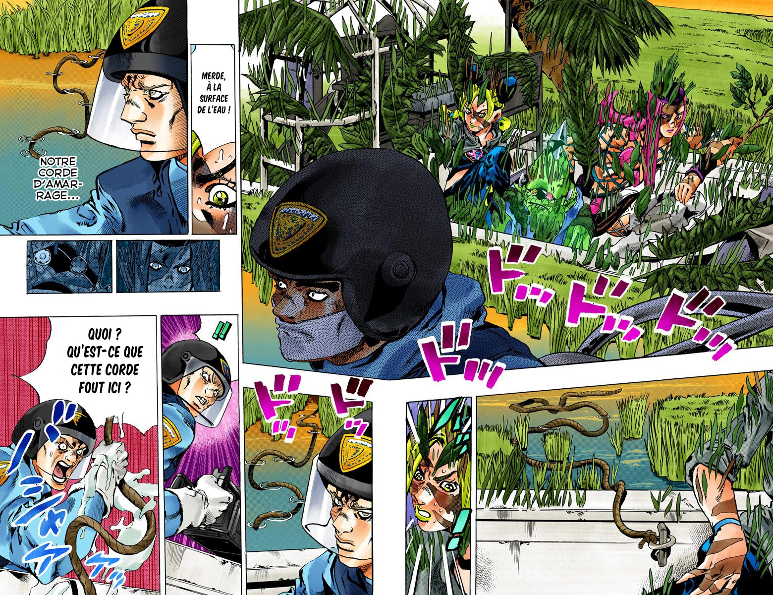 Read JoJo's Bizarre Adventure Part 6 Stone Ocean Official Colored FR Manga Online