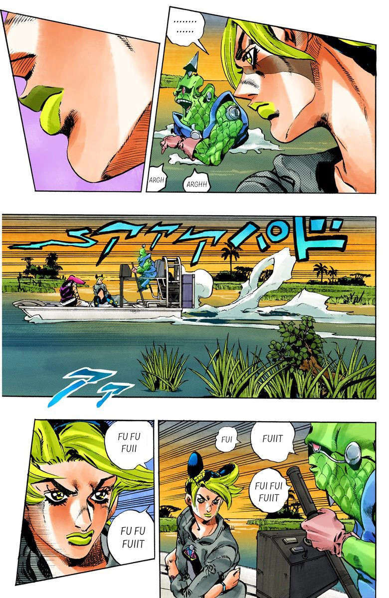 Read JoJo's Bizarre Adventure Part 6 Stone Ocean Official Colored FR Manga Online