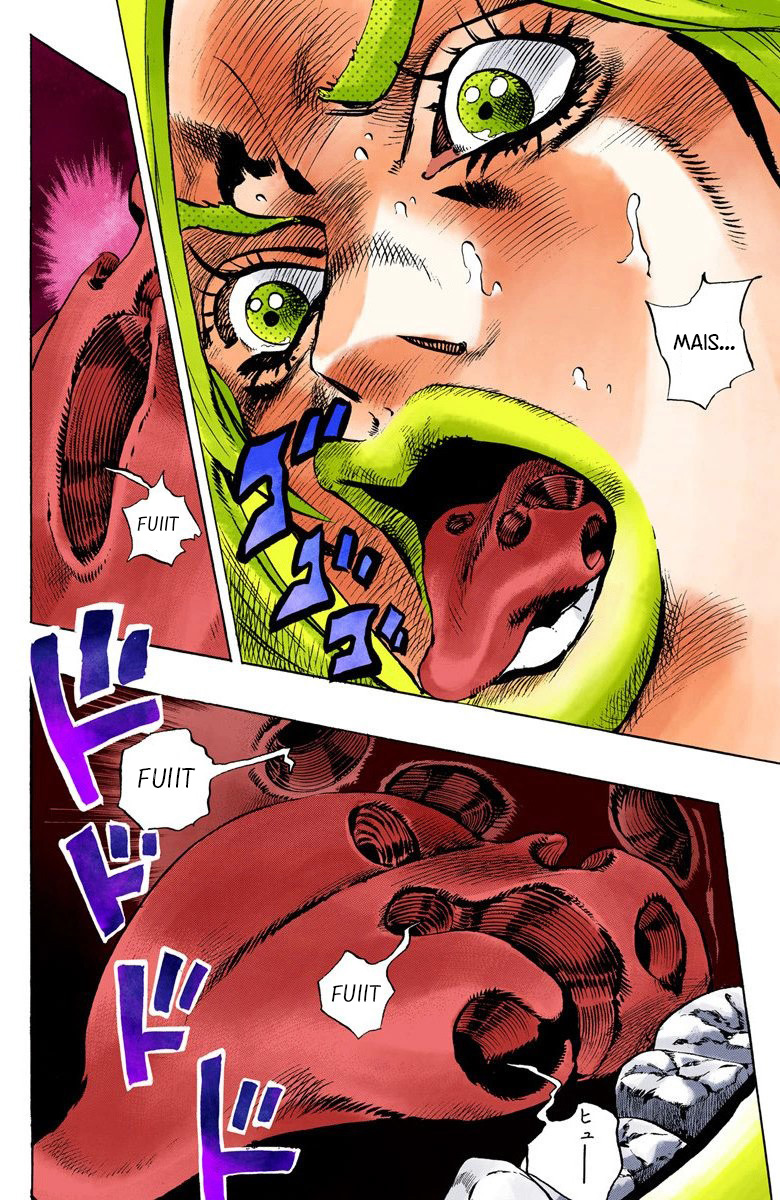 Read JoJo's Bizarre Adventure Part 6 Stone Ocean Official Colored FR Manga Online