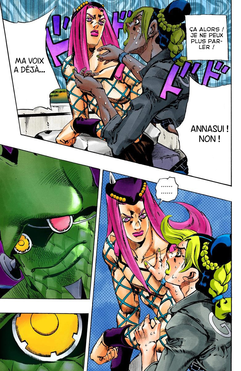 Read JoJo's Bizarre Adventure Part 6 Stone Ocean Official Colored FR Manga Online