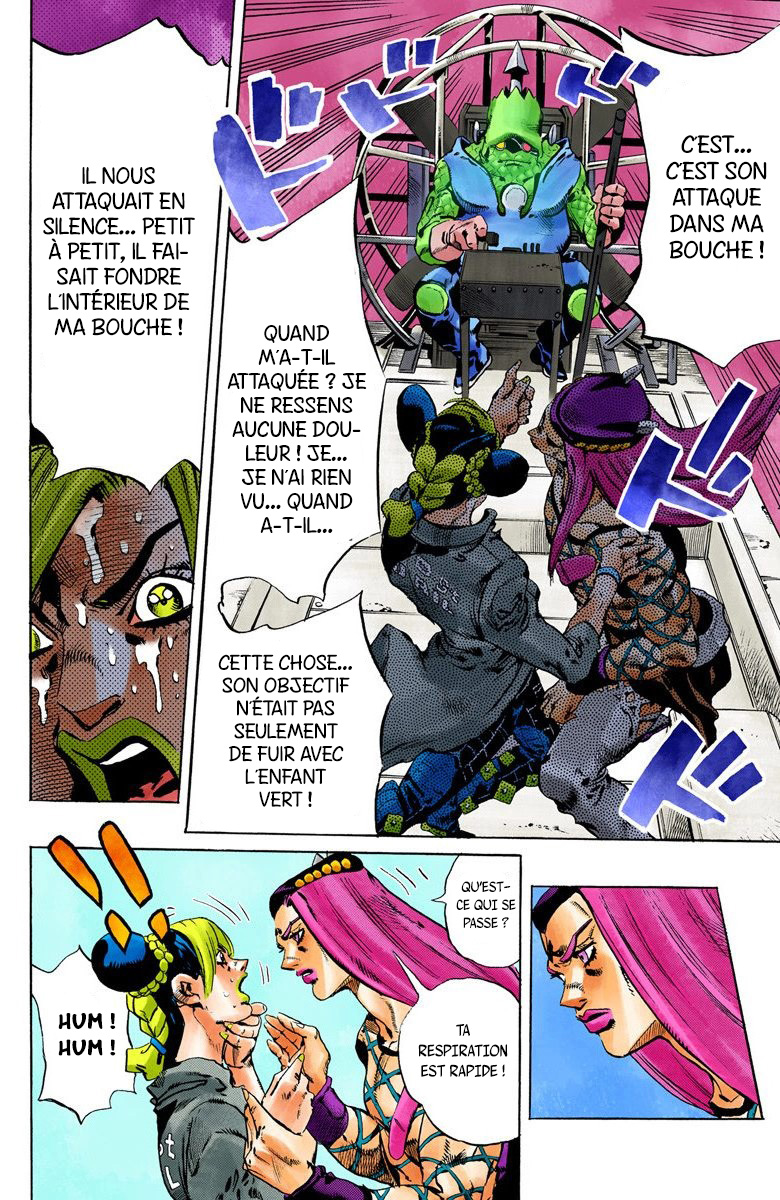 Read JoJo's Bizarre Adventure Part 6 Stone Ocean Official Colored FR Manga Online