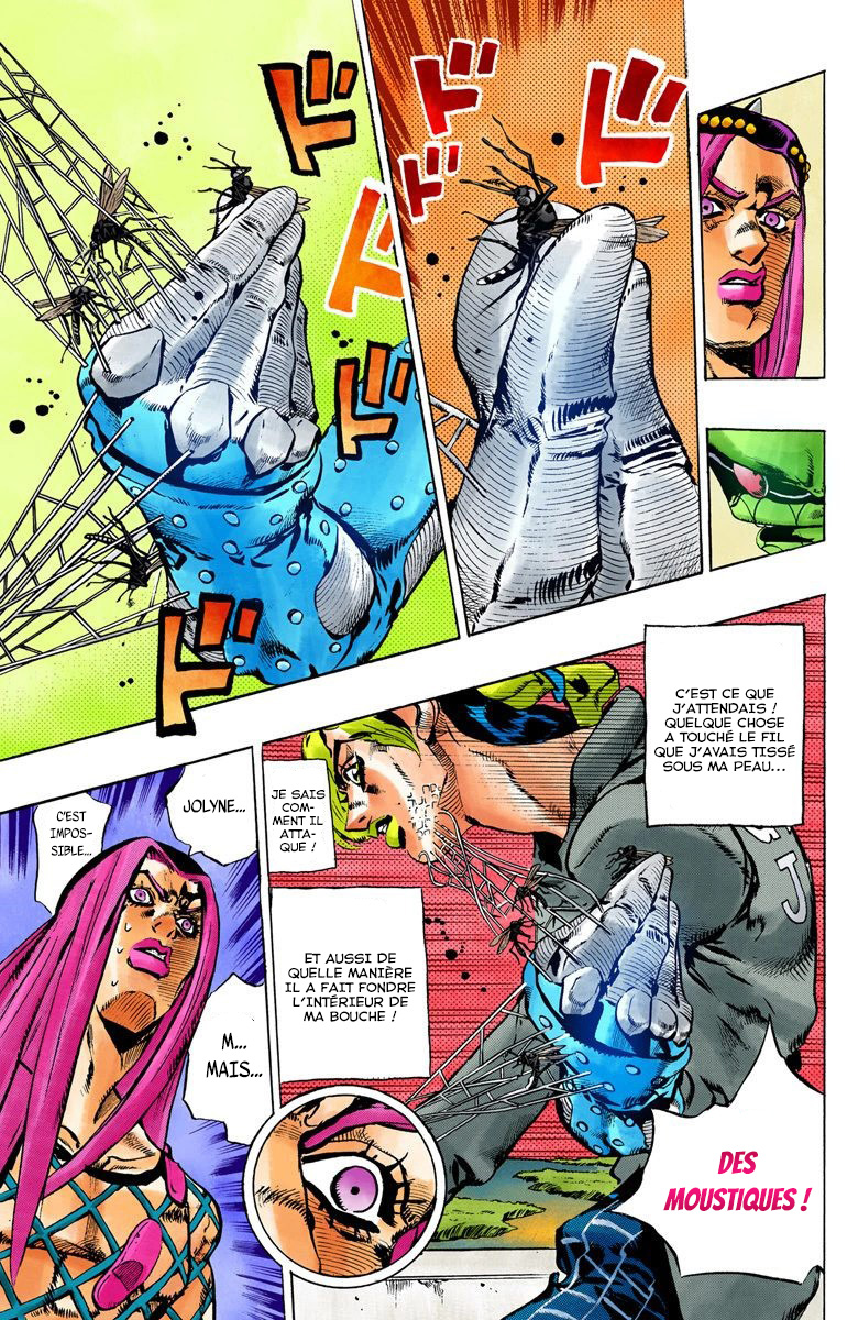 Read JoJo's Bizarre Adventure Part 6 Stone Ocean Official Colored FR Manga Online