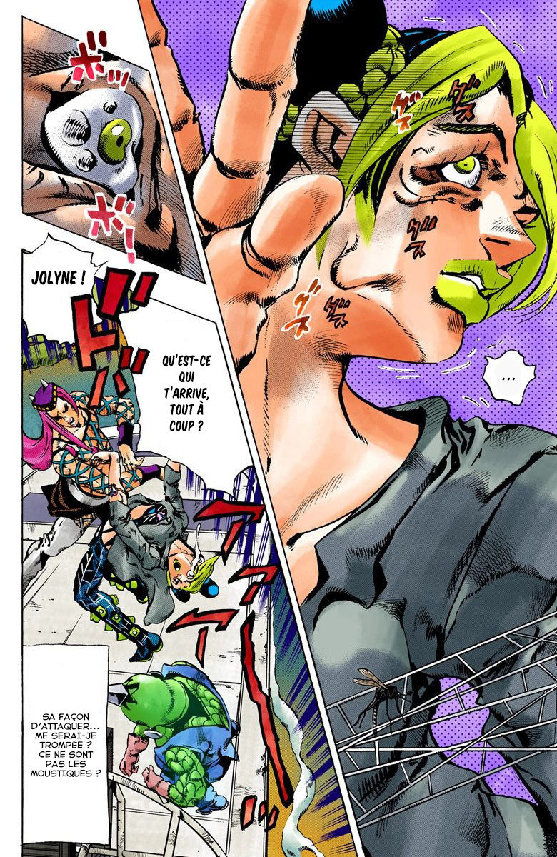 Read JoJo's Bizarre Adventure Part 6 Stone Ocean Official Colored FR Manga Online