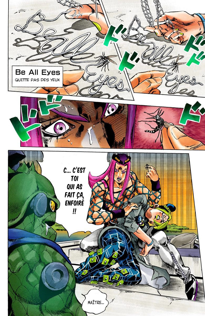 Read JoJo's Bizarre Adventure Part 6 Stone Ocean Official Colored FR Manga Online