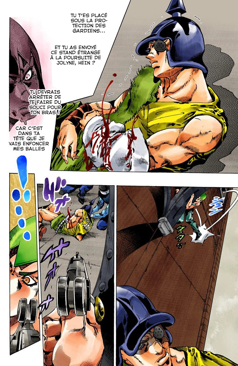 Read JoJo's Bizarre Adventure Part 6 Stone Ocean Official Colored FR Manga Online