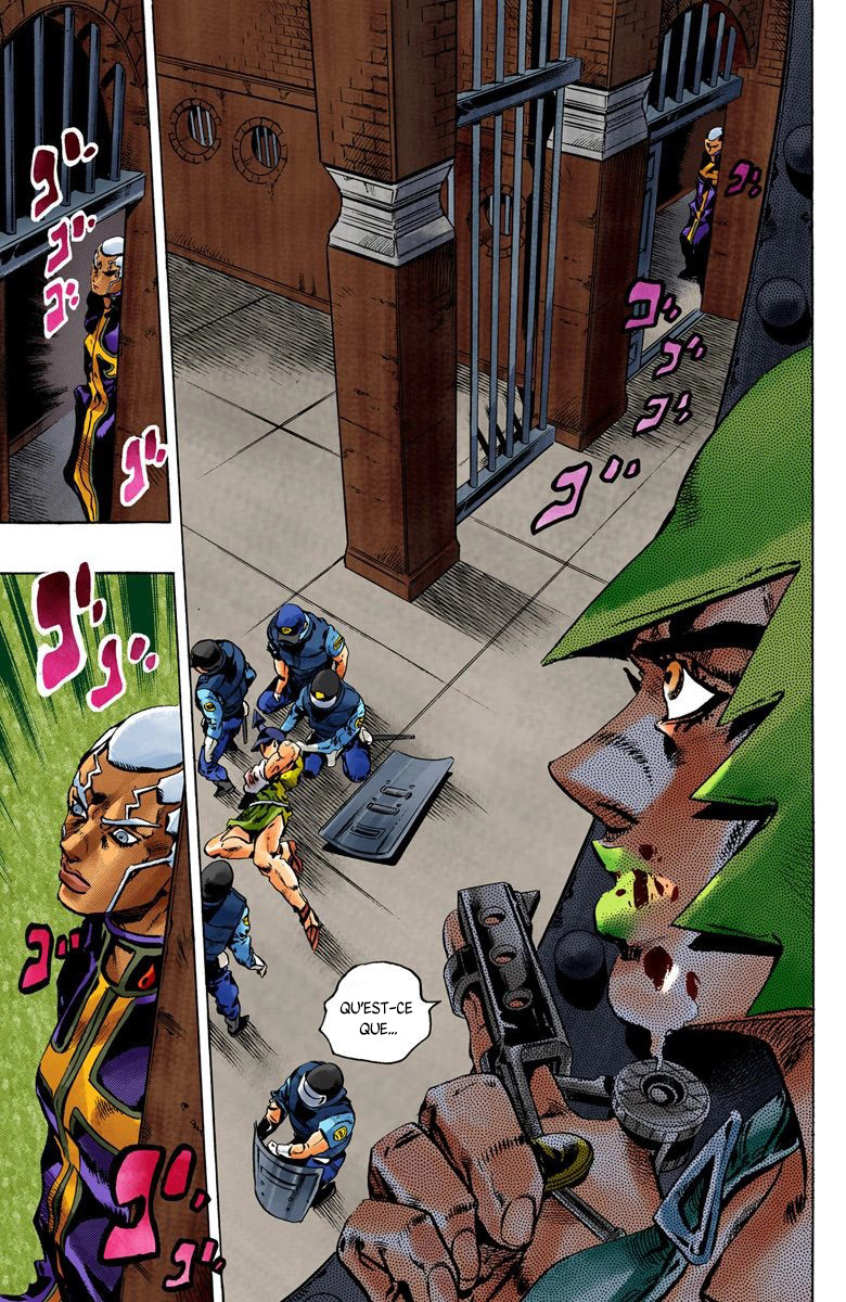 Read JoJo's Bizarre Adventure Part 6 Stone Ocean Official Colored FR Manga Online