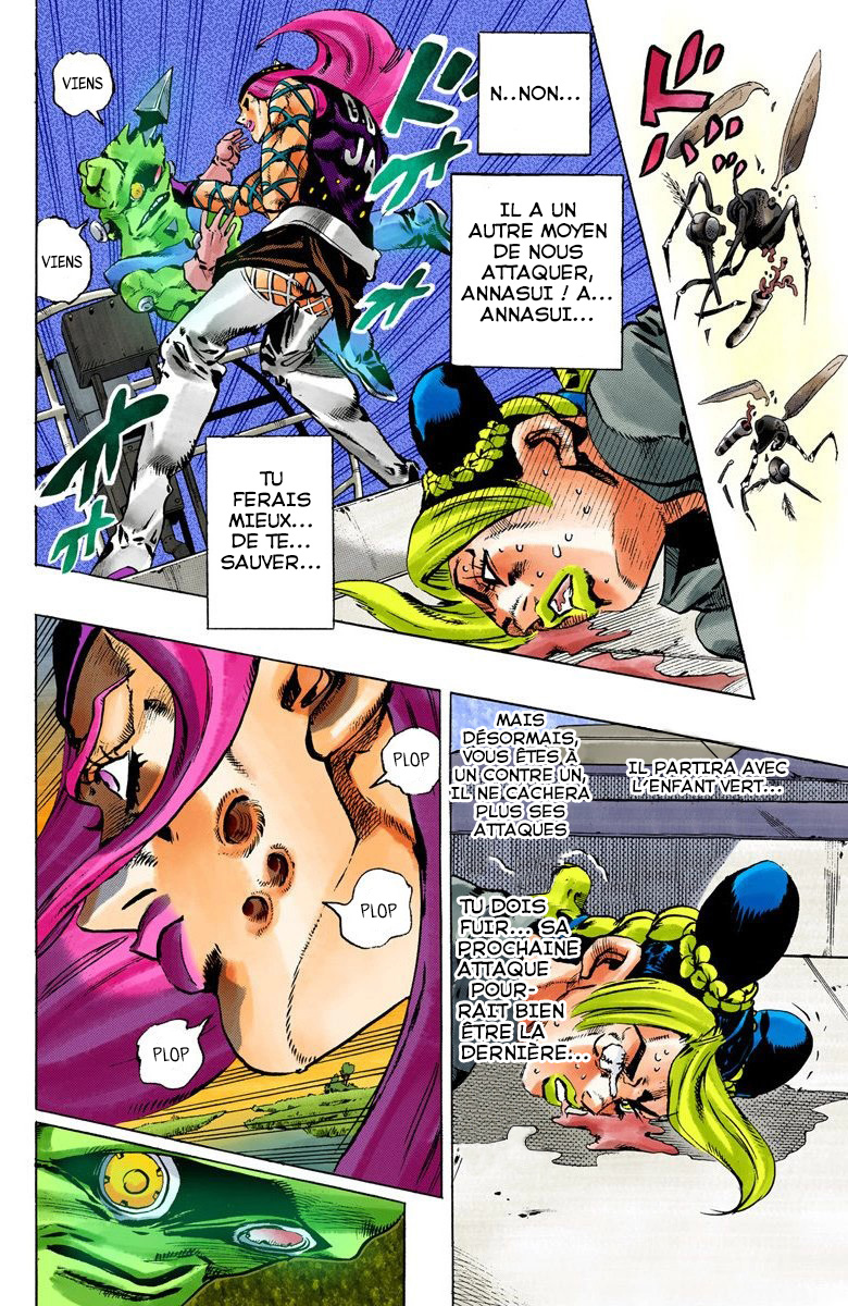 Read JoJo's Bizarre Adventure Part 6 Stone Ocean Official Colored FR Manga Online