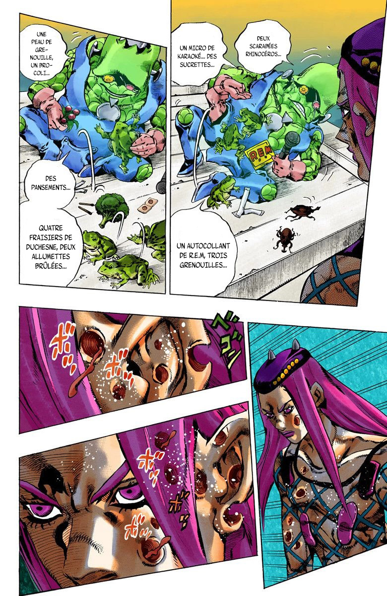 Read JoJo's Bizarre Adventure Part 6 Stone Ocean Official Colored FR Manga Online