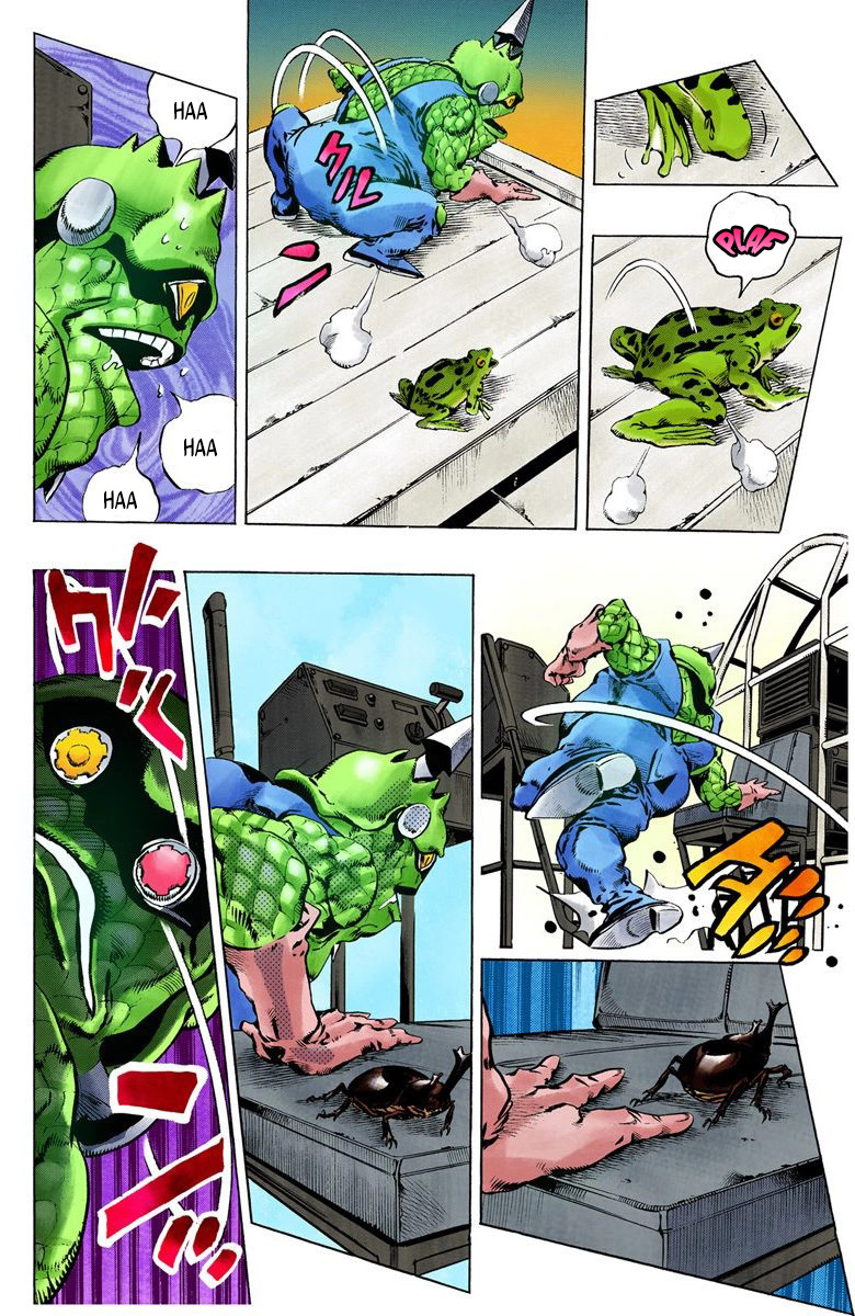 Read JoJo's Bizarre Adventure Part 6 Stone Ocean Official Colored FR Manga Online