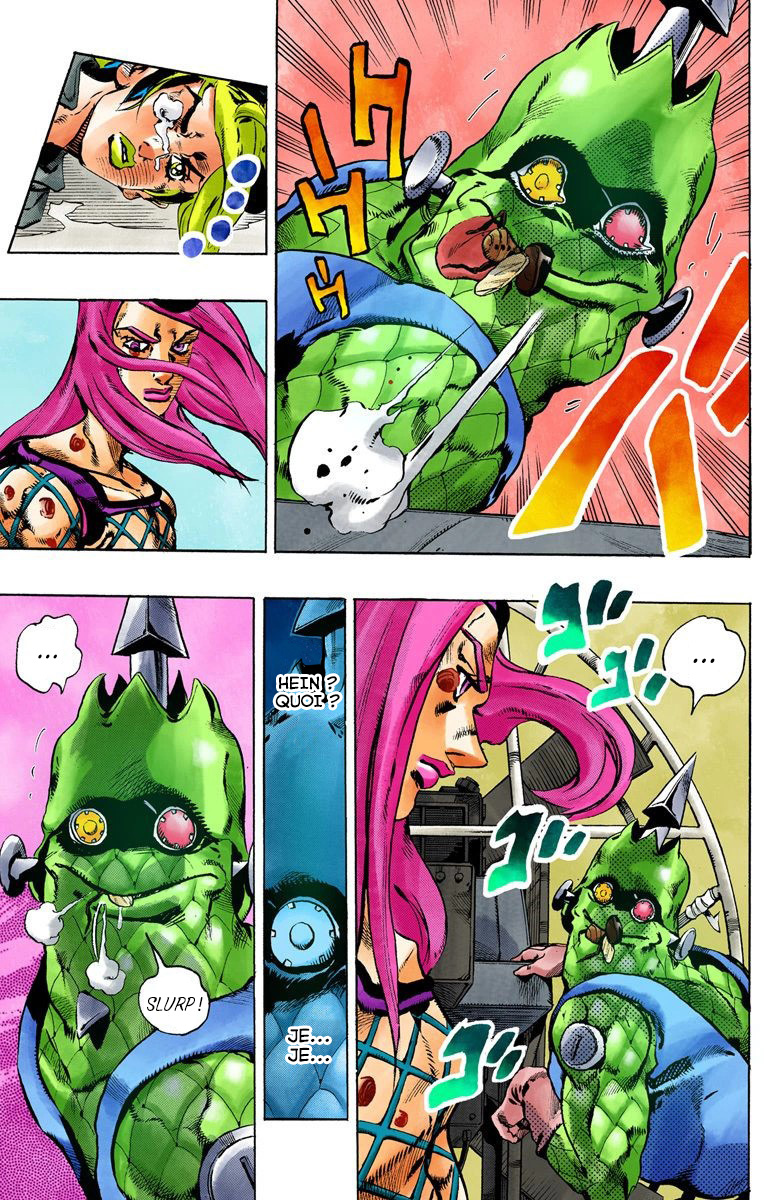 Read JoJo's Bizarre Adventure Part 6 Stone Ocean Official Colored FR Manga Online