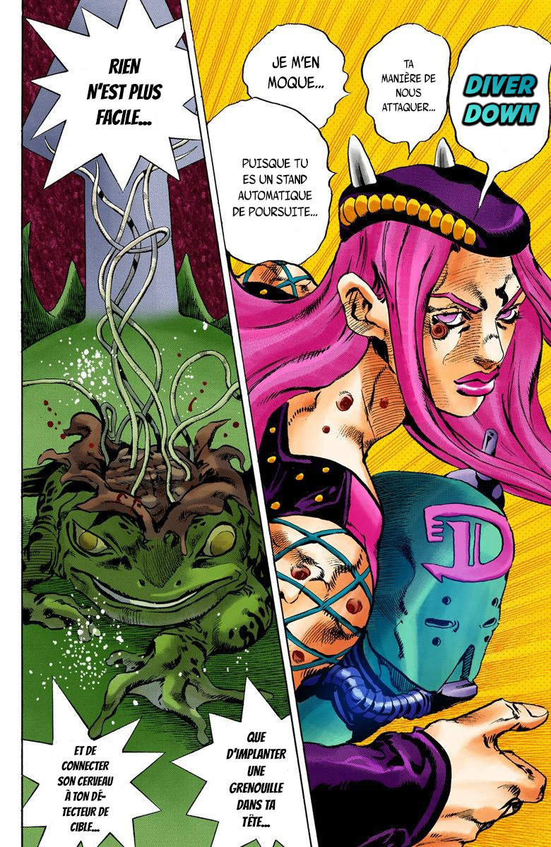 Read JoJo's Bizarre Adventure Part 6 Stone Ocean Official Colored FR Manga Online
