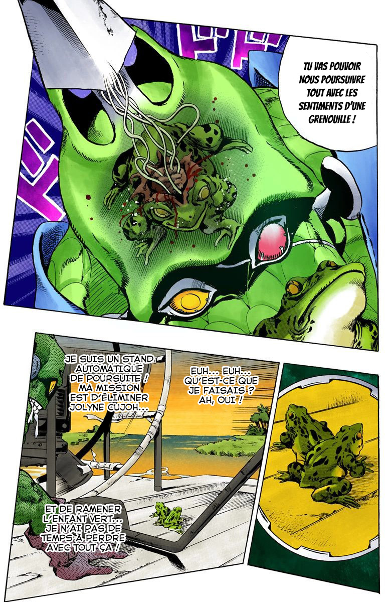 Read JoJo's Bizarre Adventure Part 6 Stone Ocean Official Colored FR Manga Online