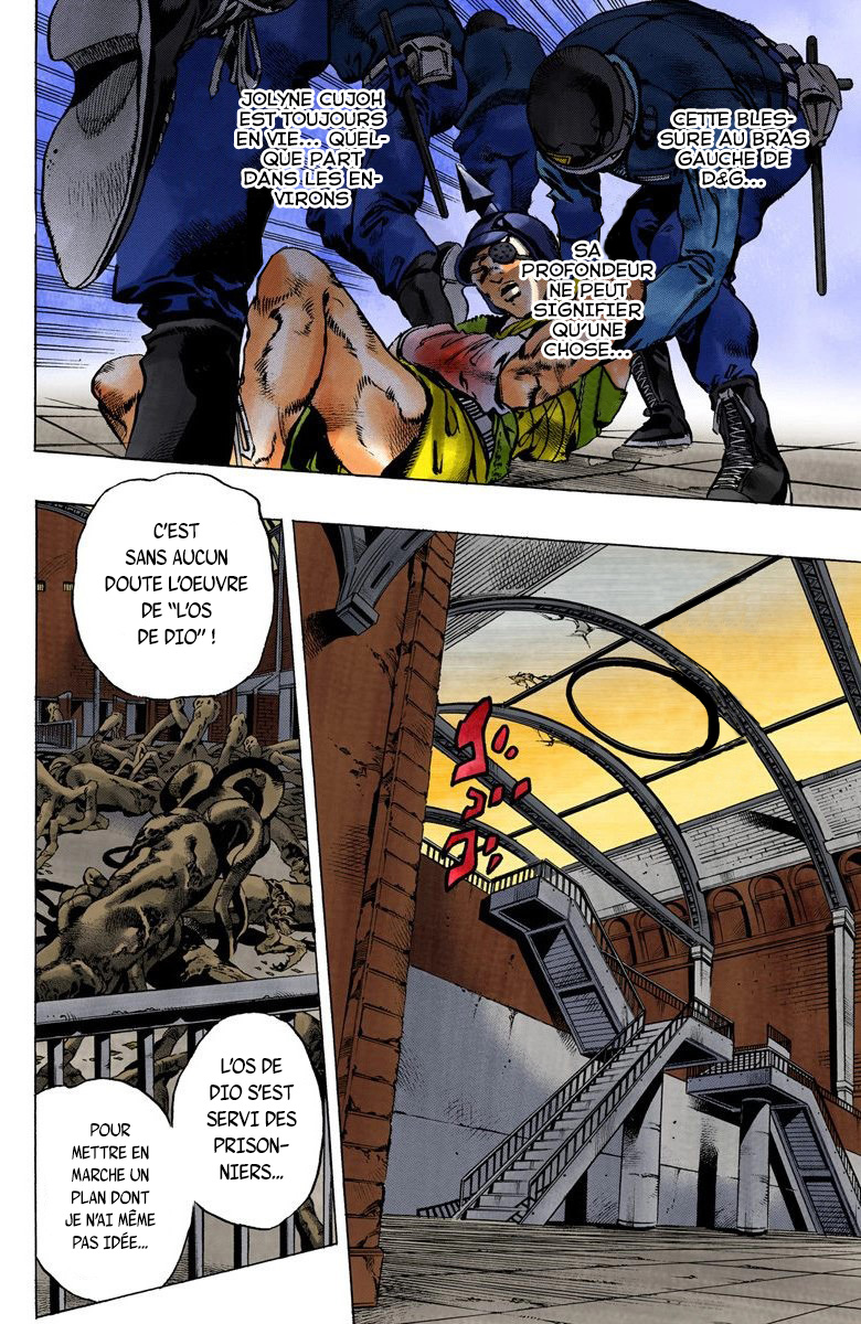 Read JoJo's Bizarre Adventure Part 6 Stone Ocean Official Colored FR Manga Online
