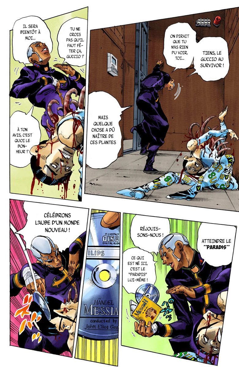 Read JoJo's Bizarre Adventure Part 6 Stone Ocean Official Colored FR Manga Online