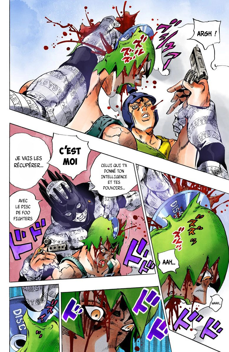 Read JoJo's Bizarre Adventure Part 6 Stone Ocean Official Colored FR Manga Online