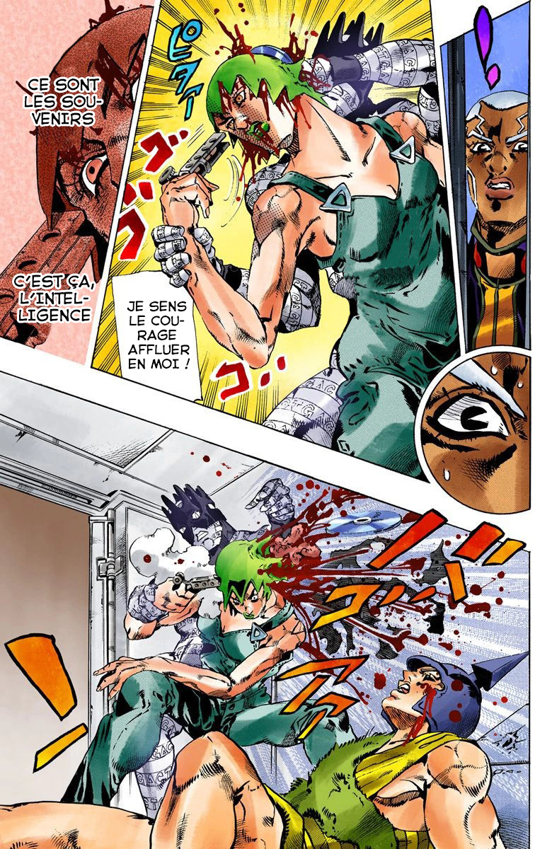 Read JoJo's Bizarre Adventure Part 6 Stone Ocean Official Colored FR Manga Online
