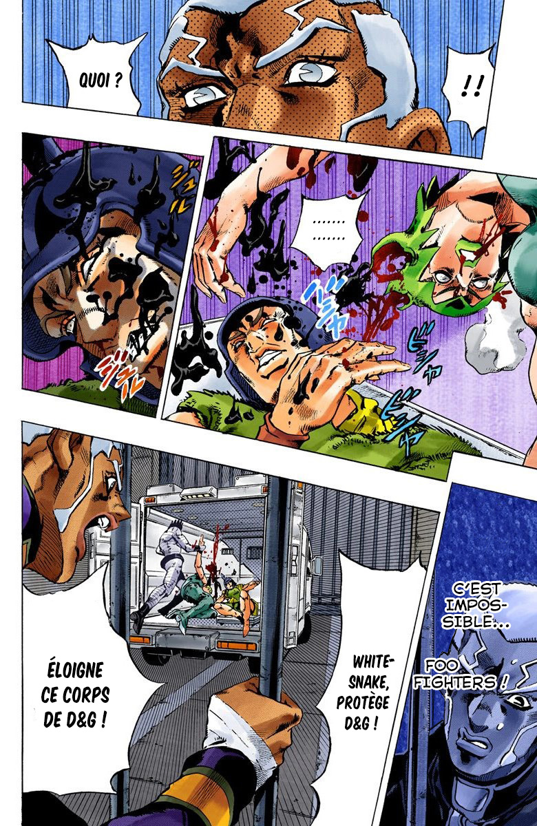 Read JoJo's Bizarre Adventure Part 6 Stone Ocean Official Colored FR Manga Online