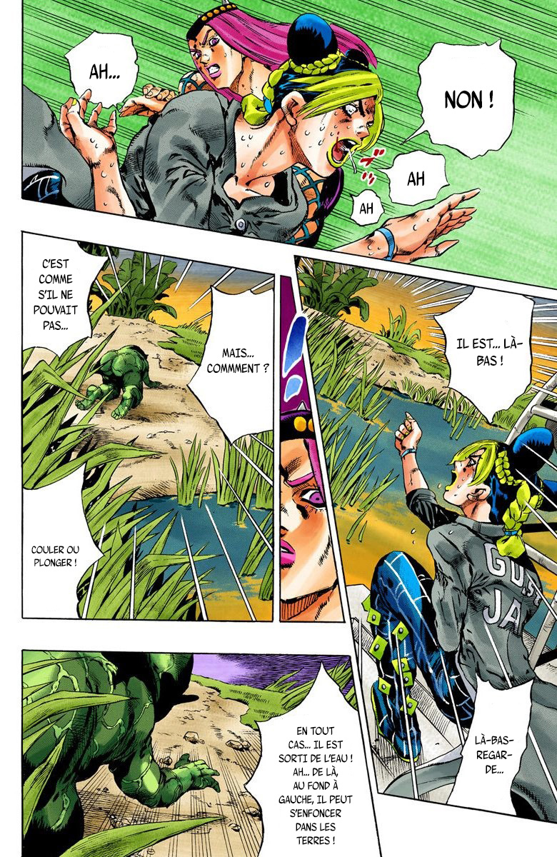 Read JoJo's Bizarre Adventure Part 6 Stone Ocean Official Colored FR Manga Online