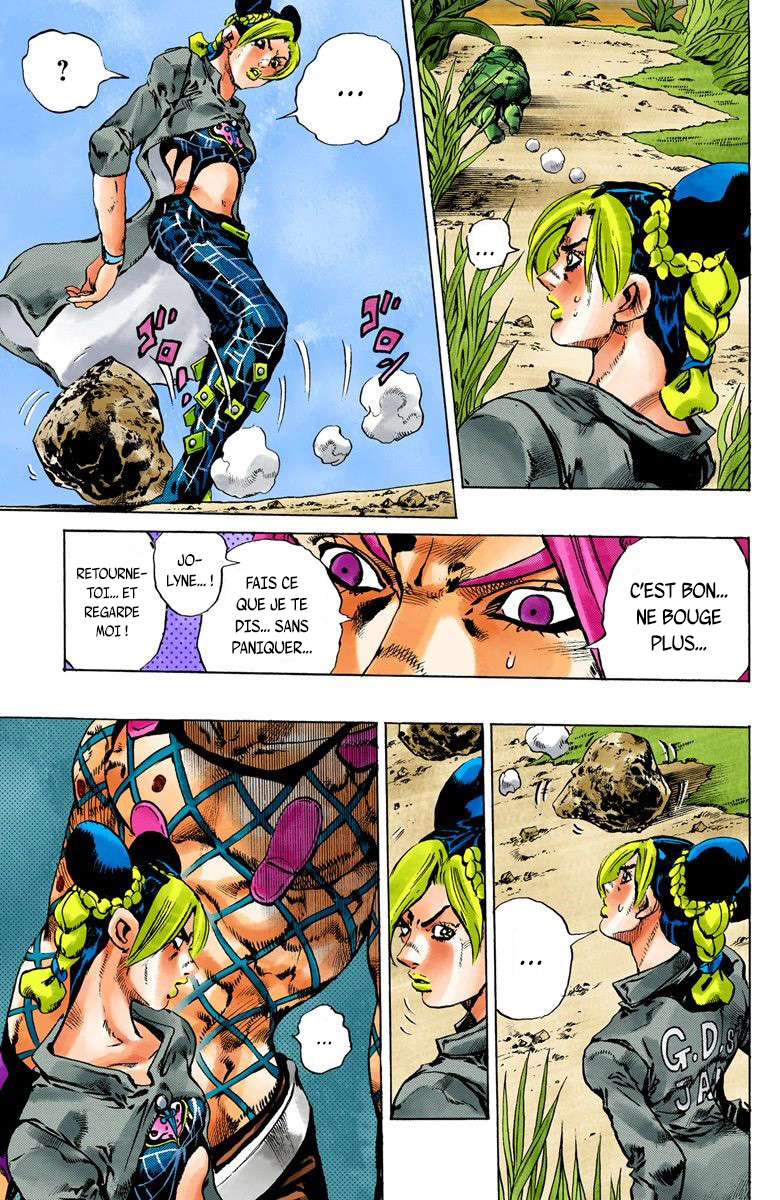 Read JoJo's Bizarre Adventure Part 6 Stone Ocean Official Colored FR Manga Online
