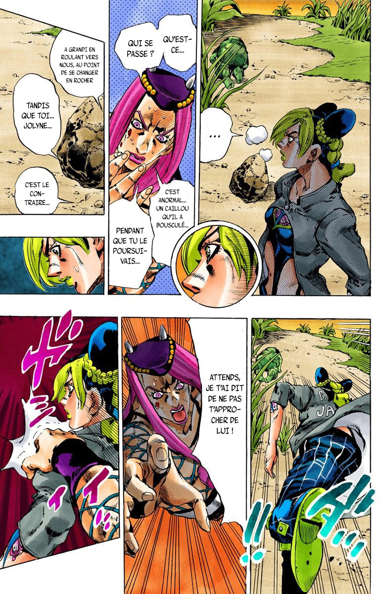 Read JoJo's Bizarre Adventure Part 6 Stone Ocean Official Colored FR Manga Online