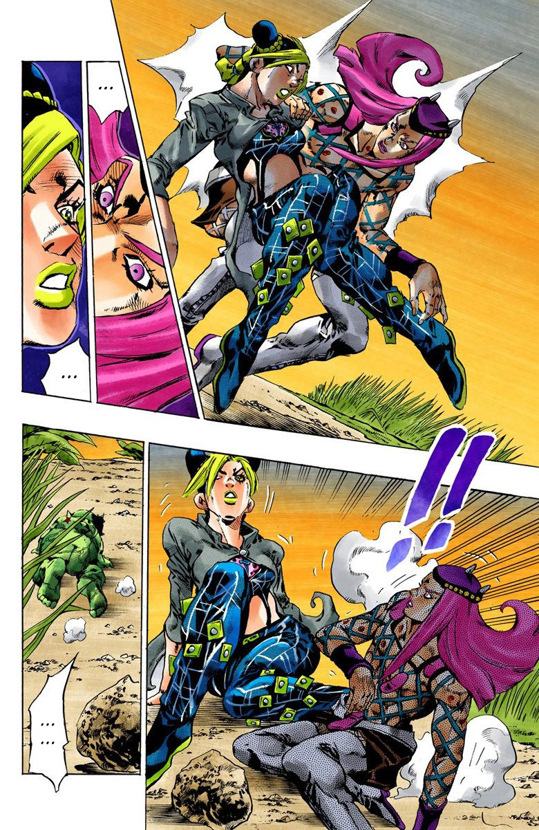 Read JoJo's Bizarre Adventure Part 6 Stone Ocean Official Colored FR Manga Online