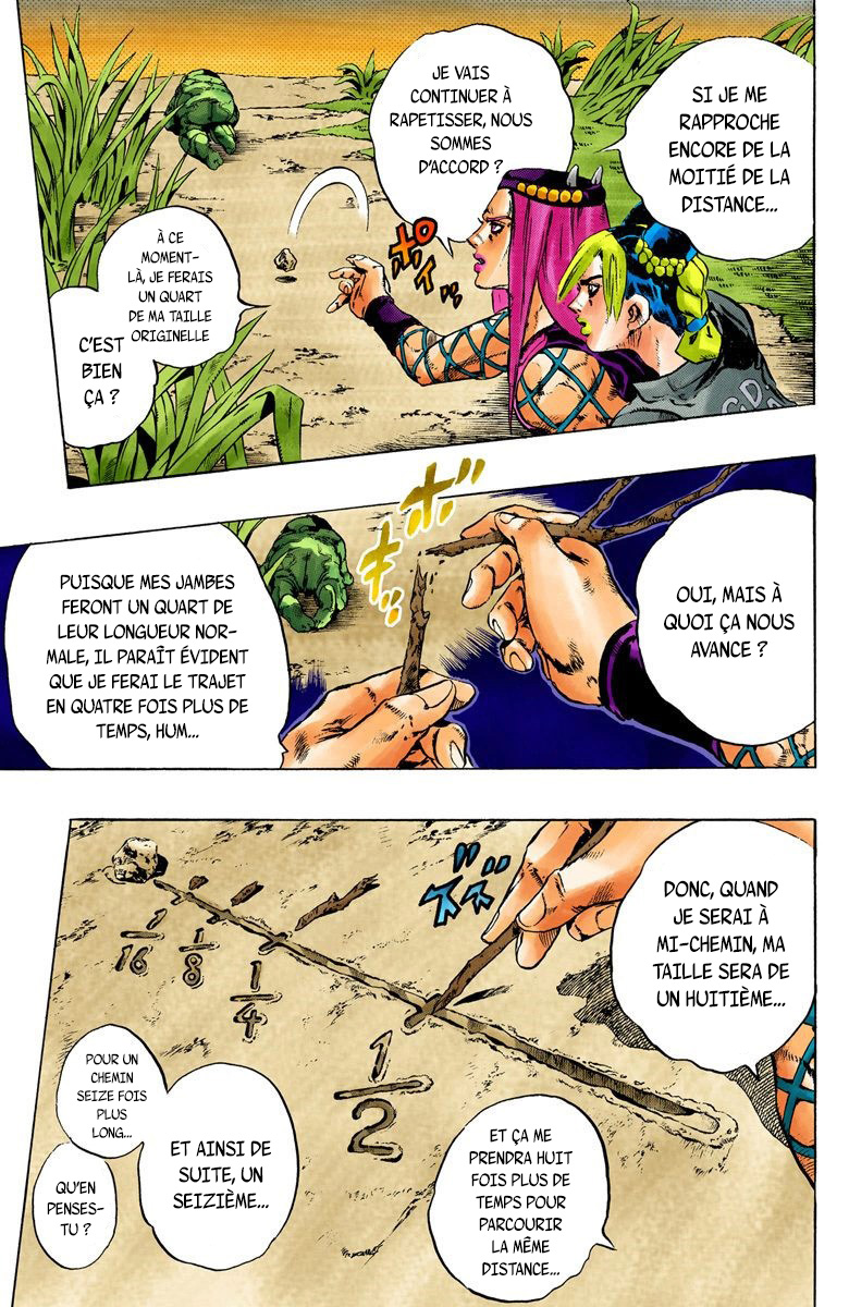 Read JoJo's Bizarre Adventure Part 6 Stone Ocean Official Colored FR Manga Online