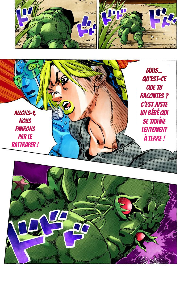 Read JoJo's Bizarre Adventure Part 6 Stone Ocean Official Colored FR Manga Online